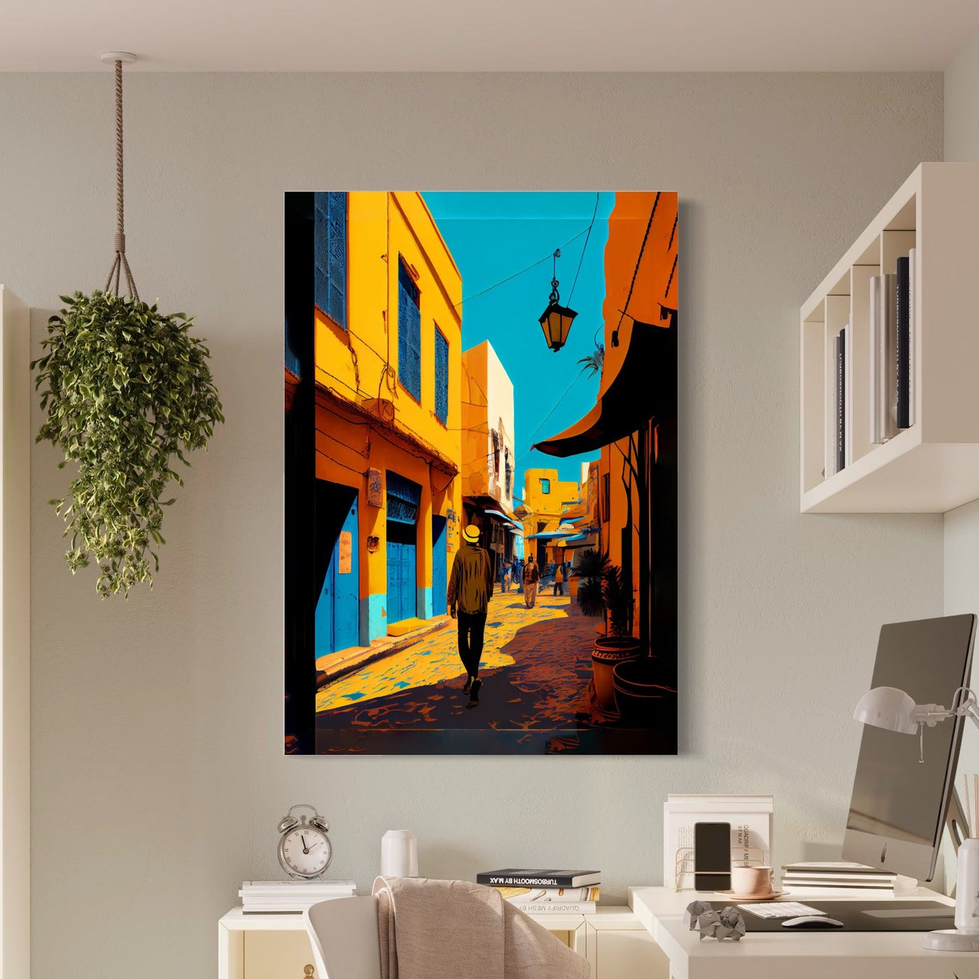 La Ruelle Marocaine — sur le mur