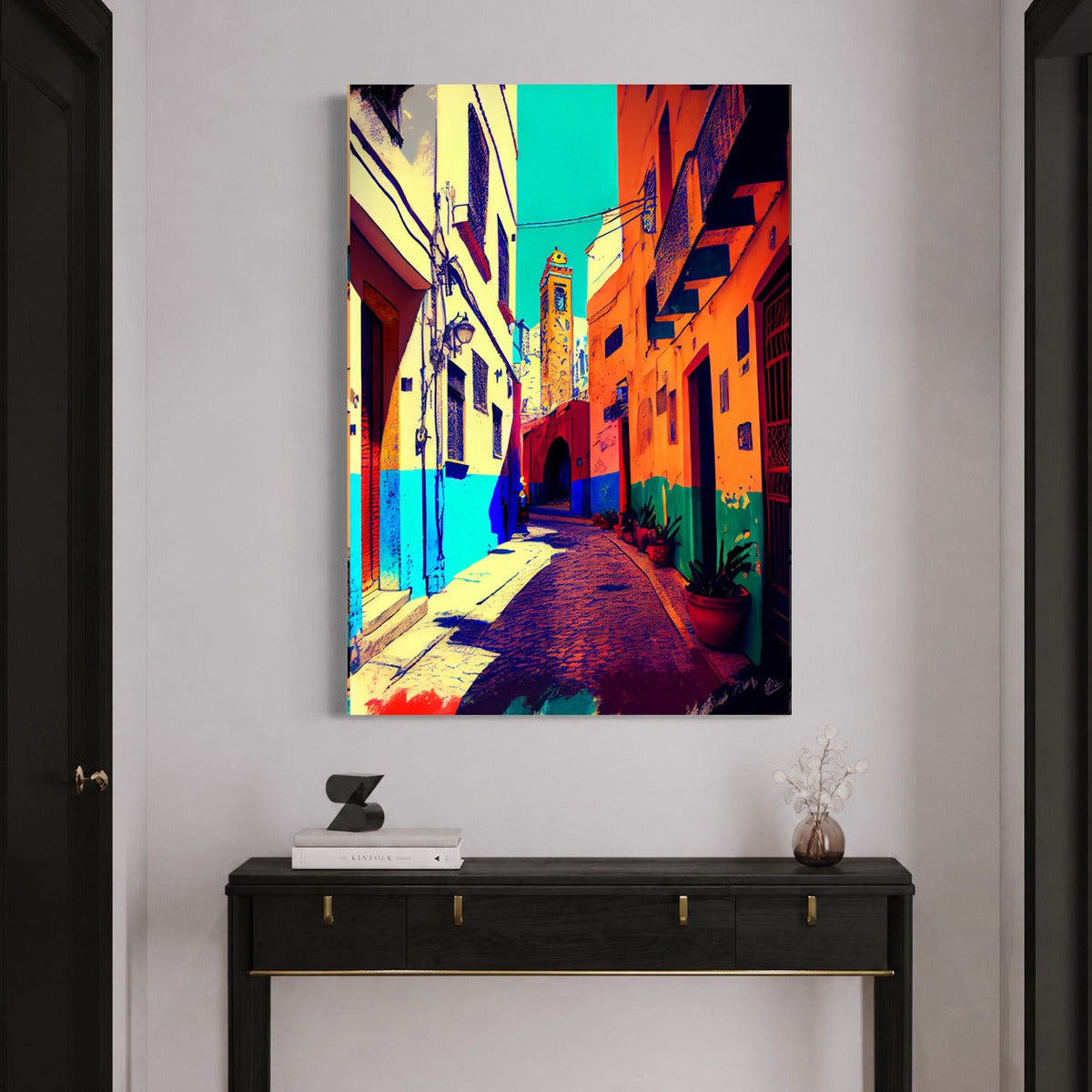 Vue sur la Médina — sur le mur