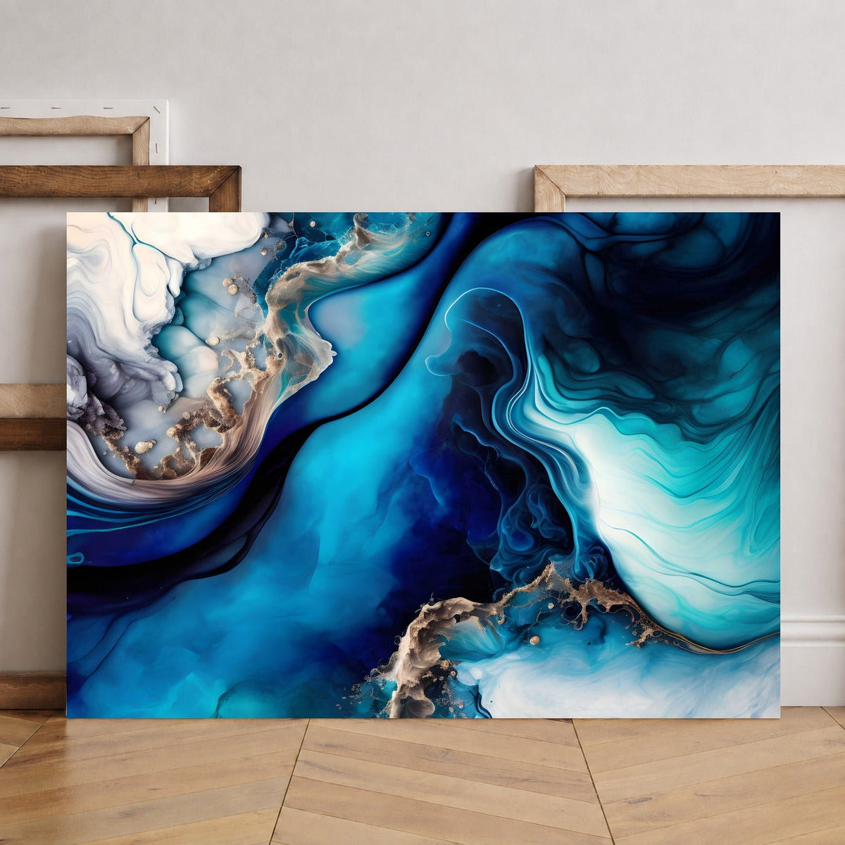 Waves — sur le mur