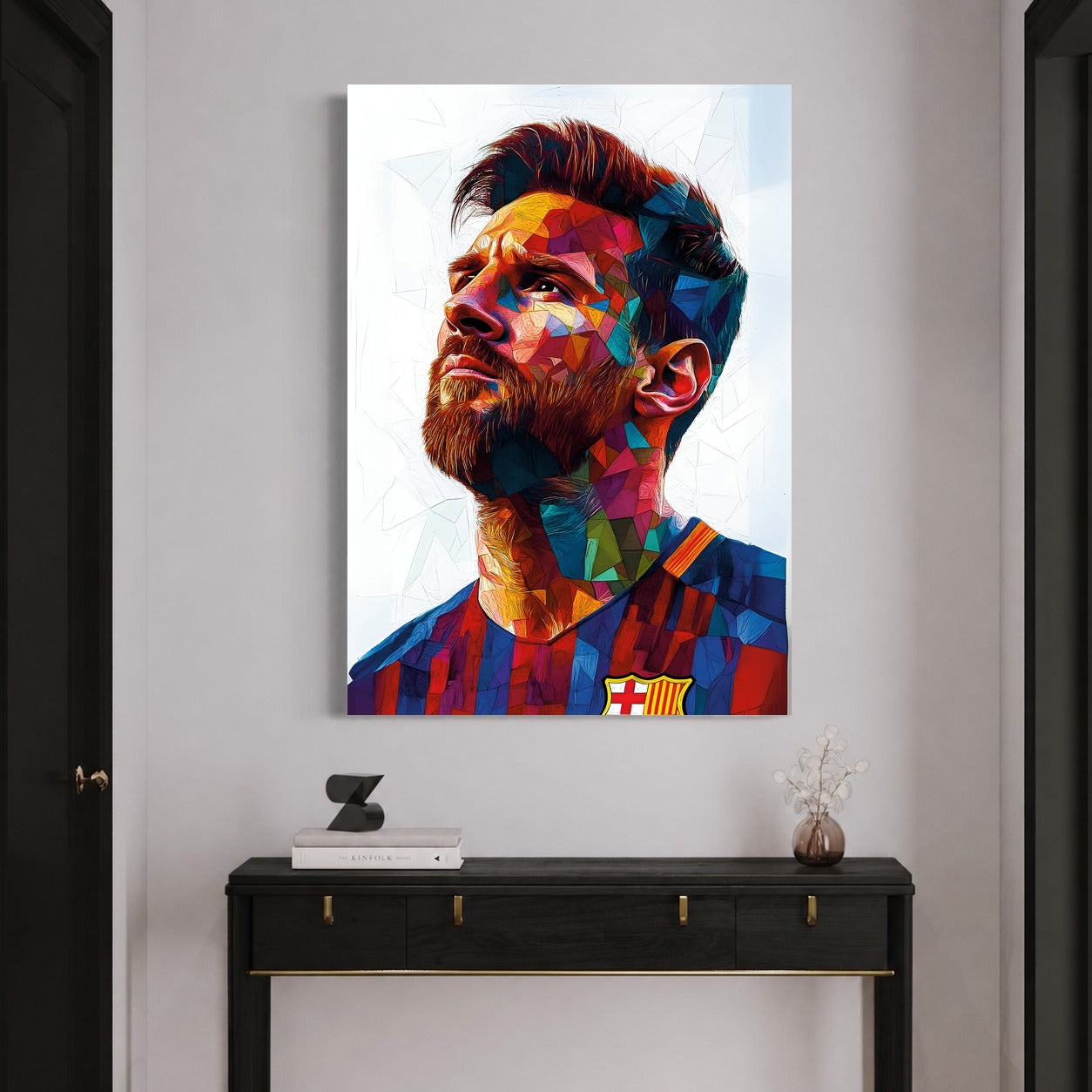 Messi L'Immortel — sur le mur