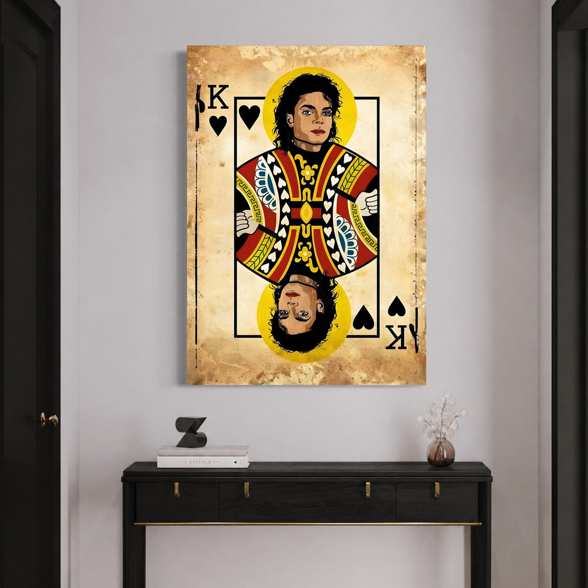 King of Pop — sur le mur