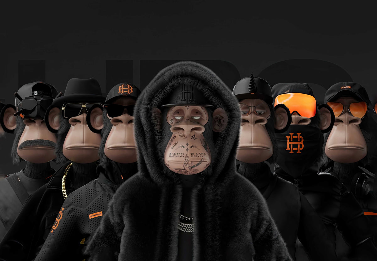 Le Gang des Singes — sur le mur