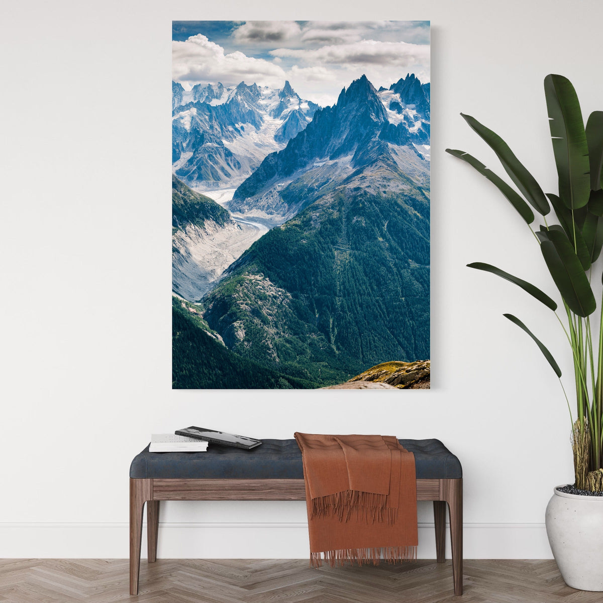 Les Aiguilles du Mont Blanc