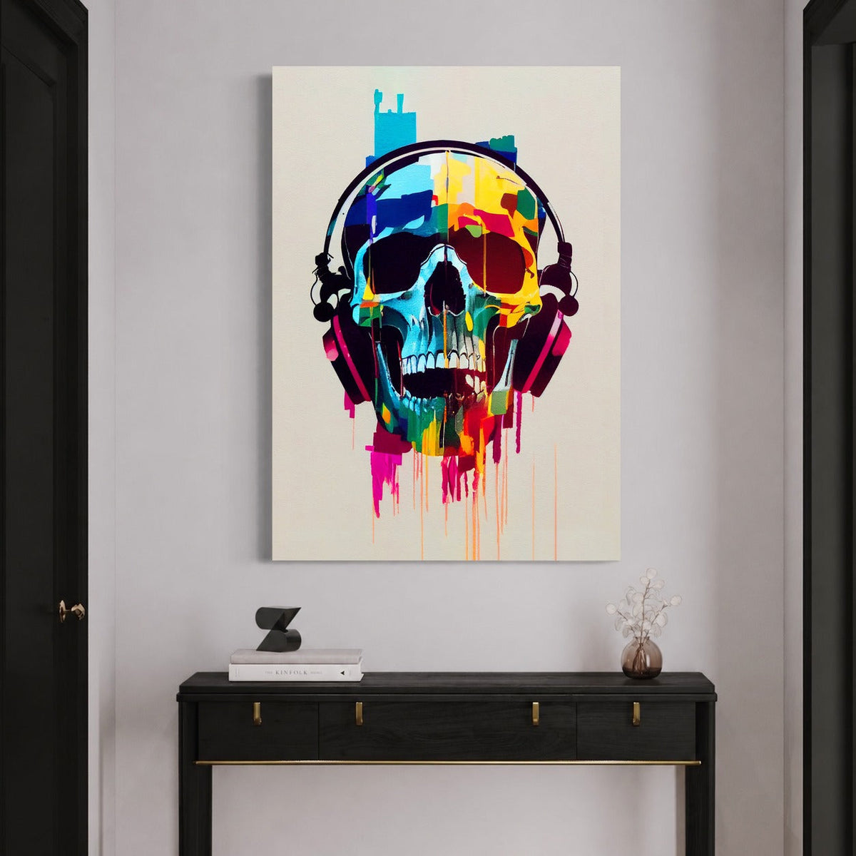 Music Addict Forever — sur le mur