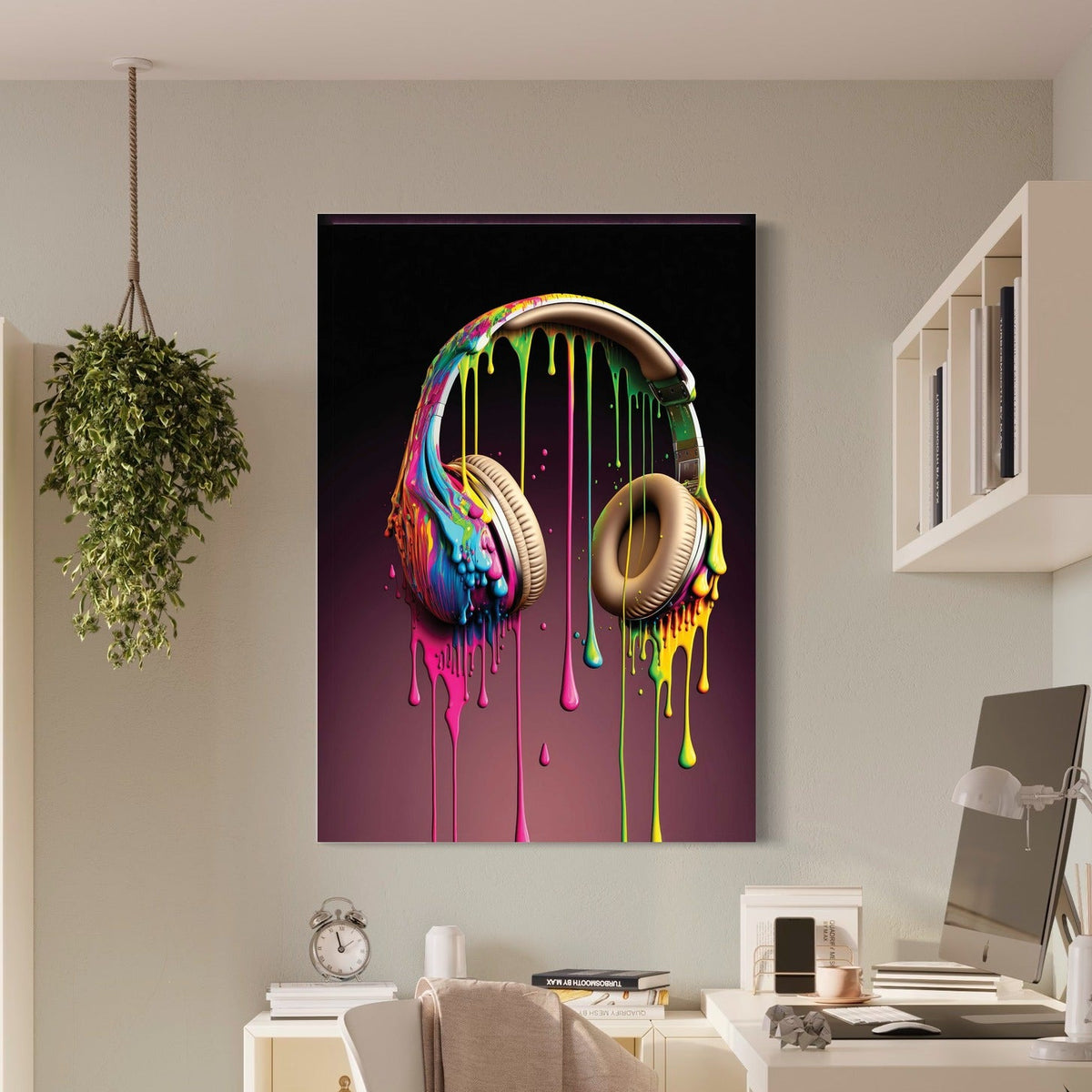 Musique Peinte — sur le mur