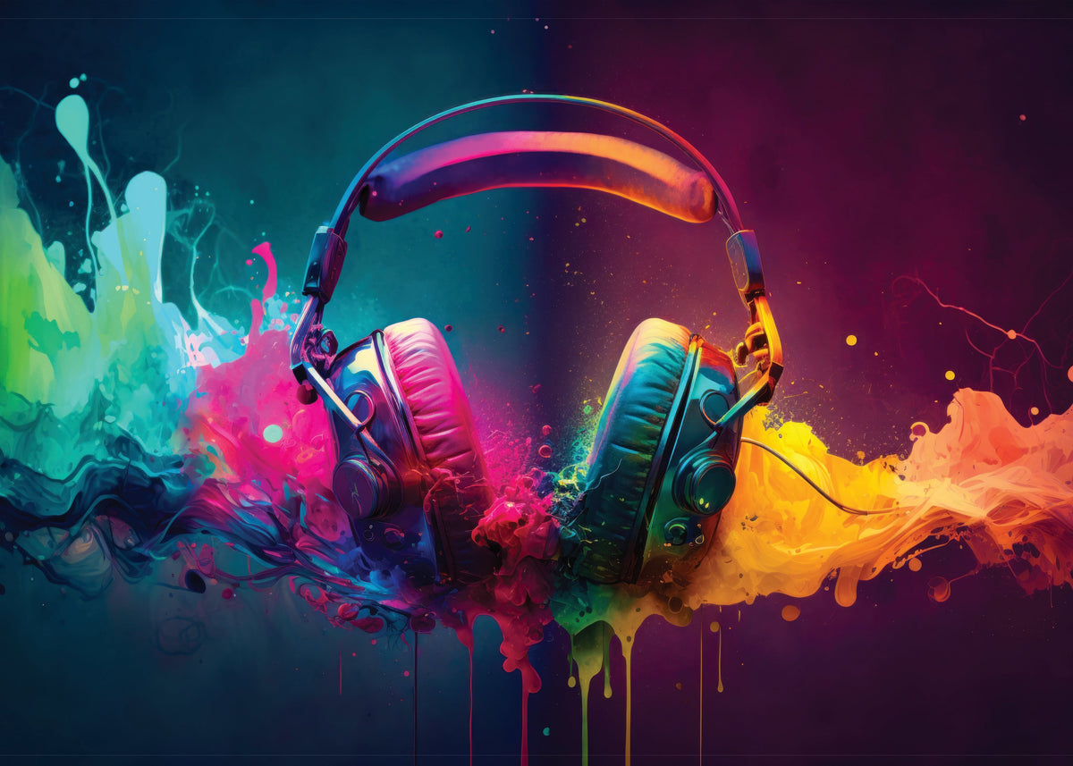 Music Splash — sur le mur