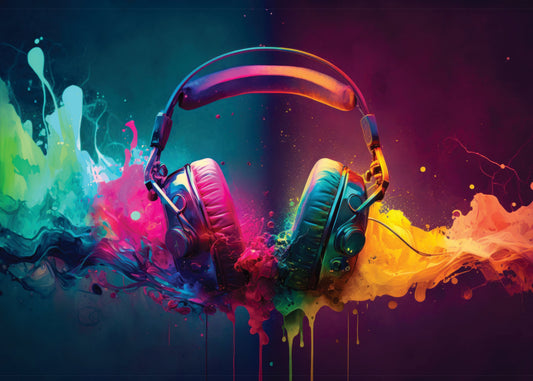 Music Splash Colors