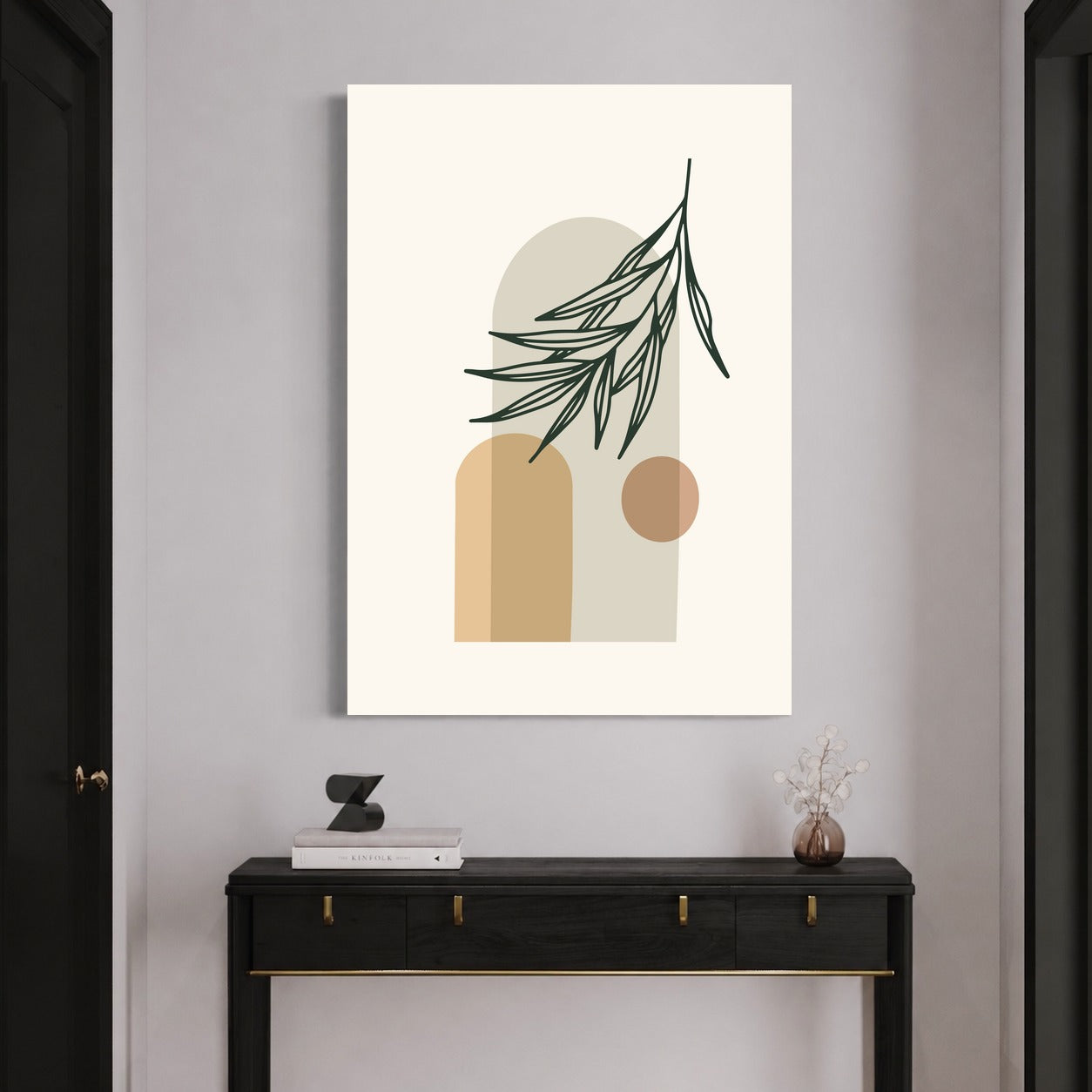 Branche d'Olive — sur le mur