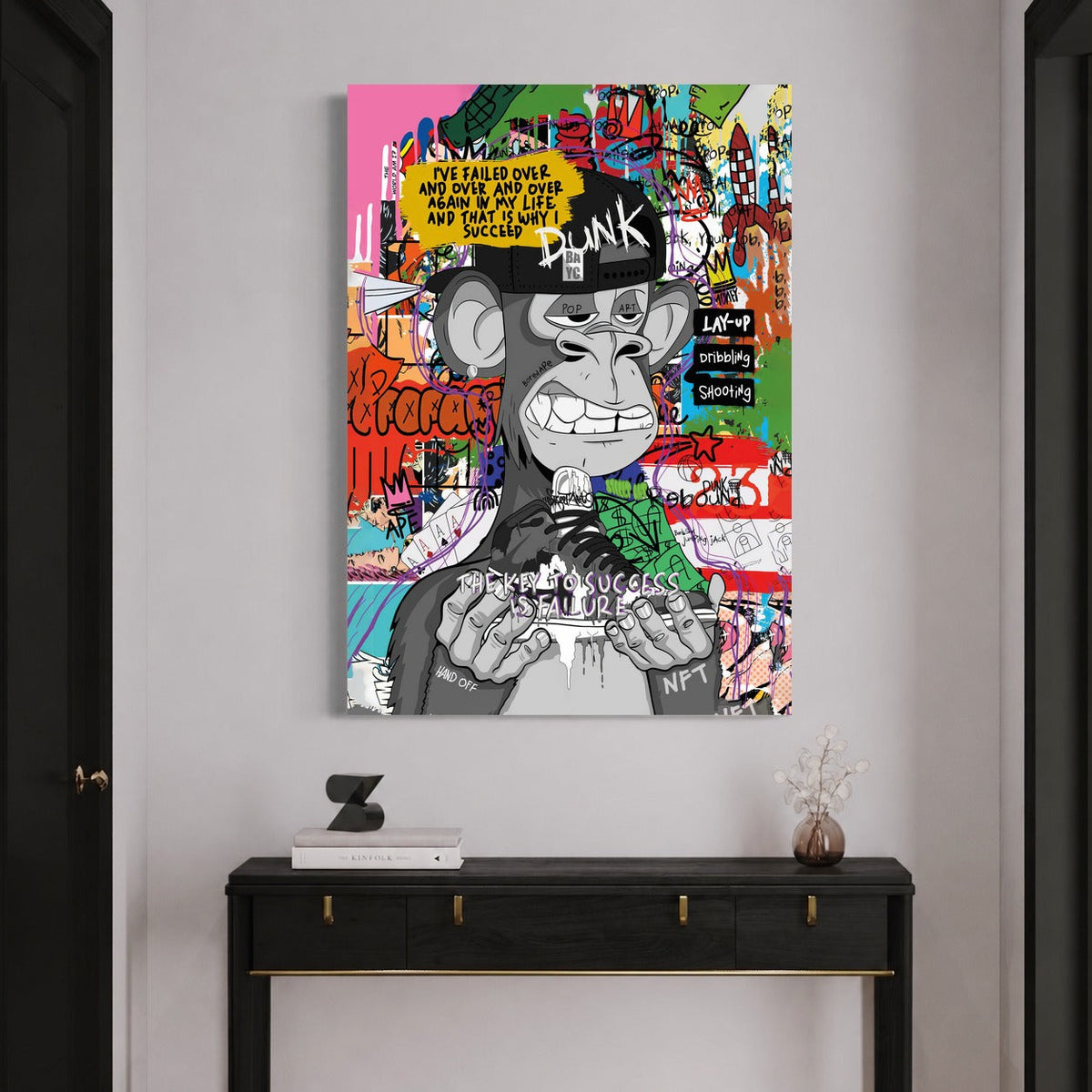 NFT Shooting Star — sur le mur