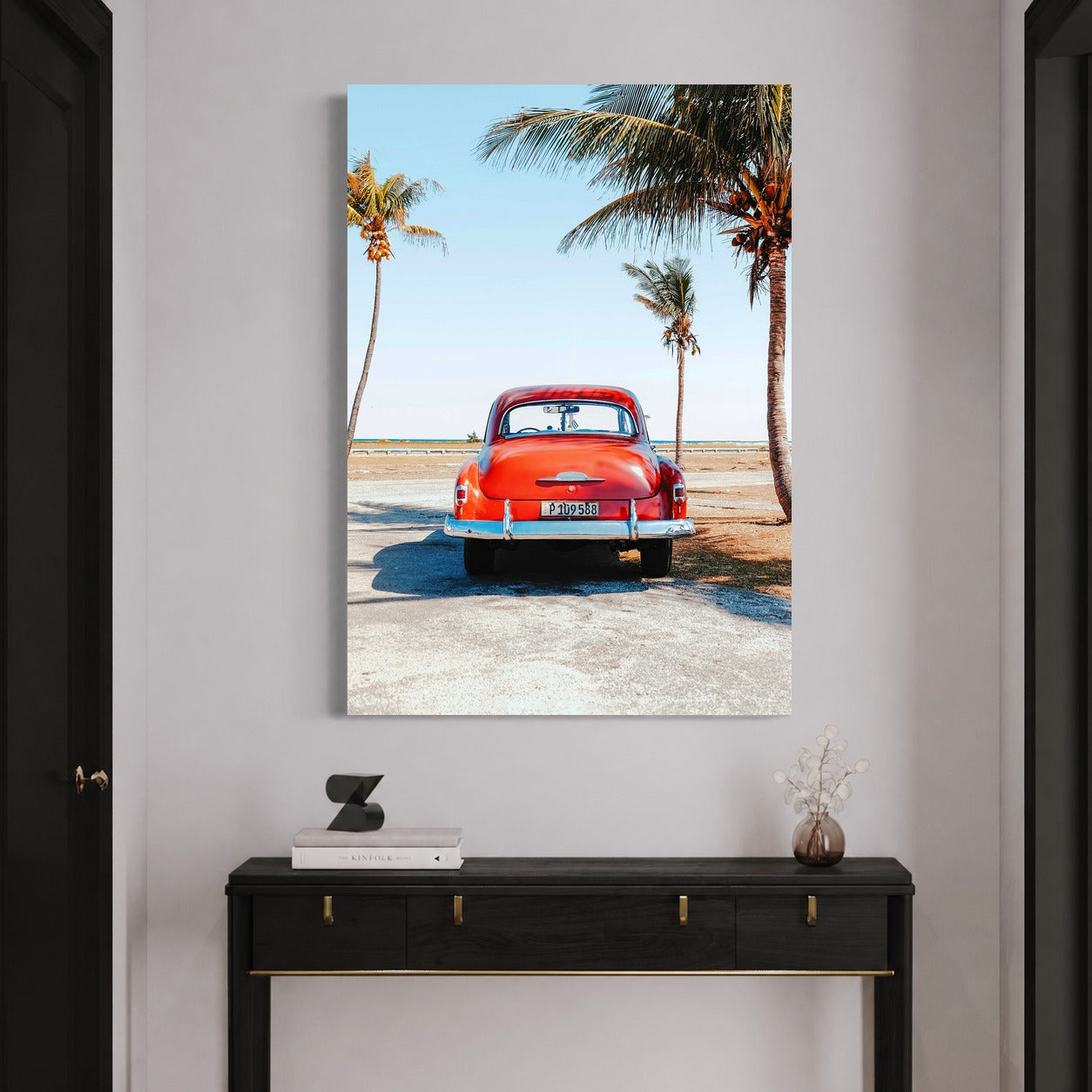Dérive sur la Plage — sur le mur