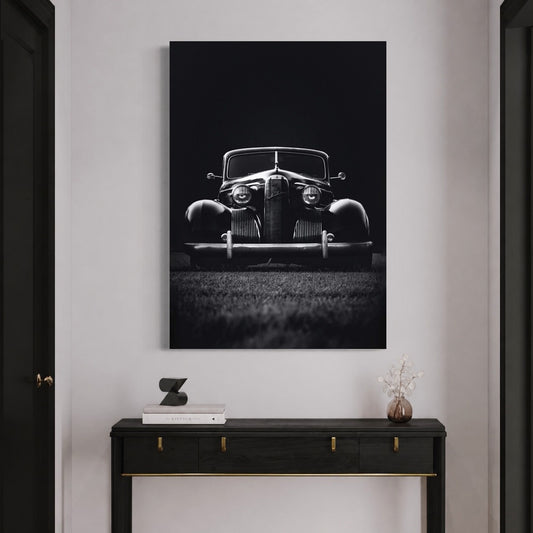 Vintage Cars Black