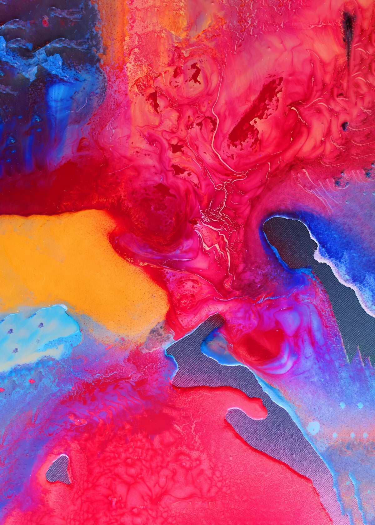 Peinture Noire — sur le mur