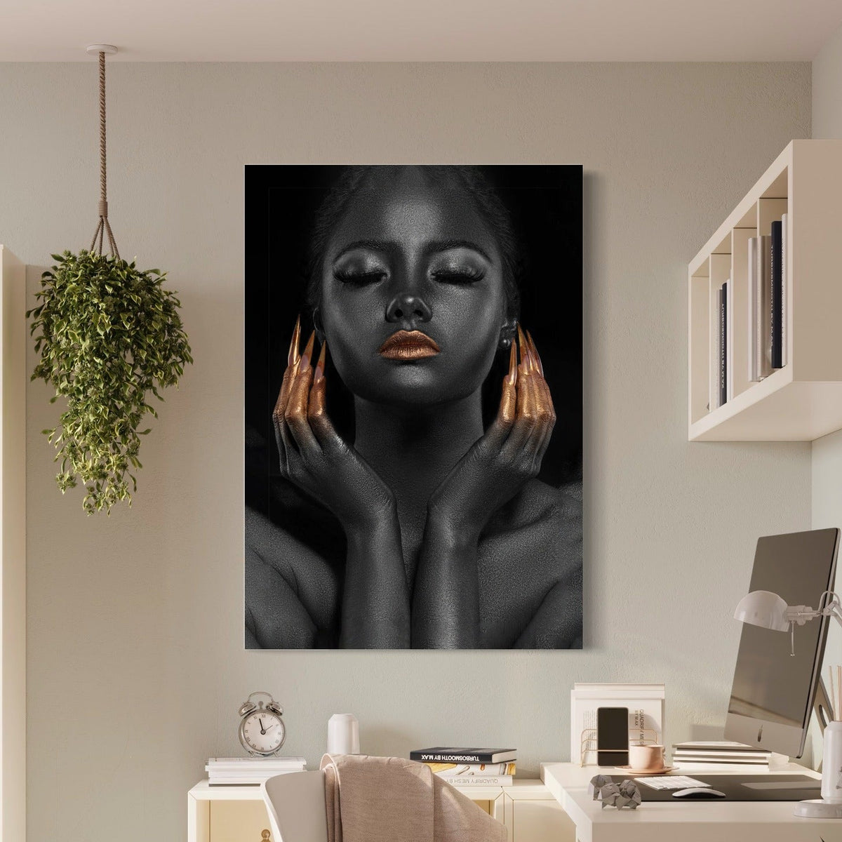L'Or Noir — sur le mur