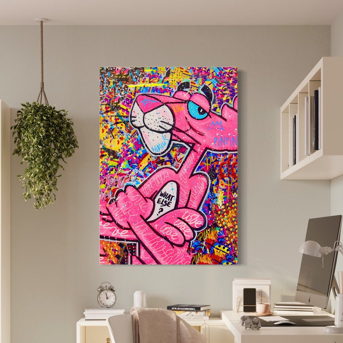 Pink Panther x Banksy