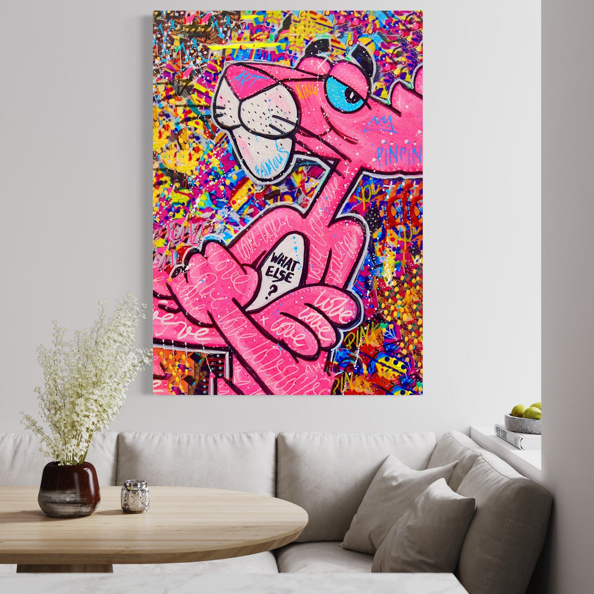 Pink Panther x Banksy