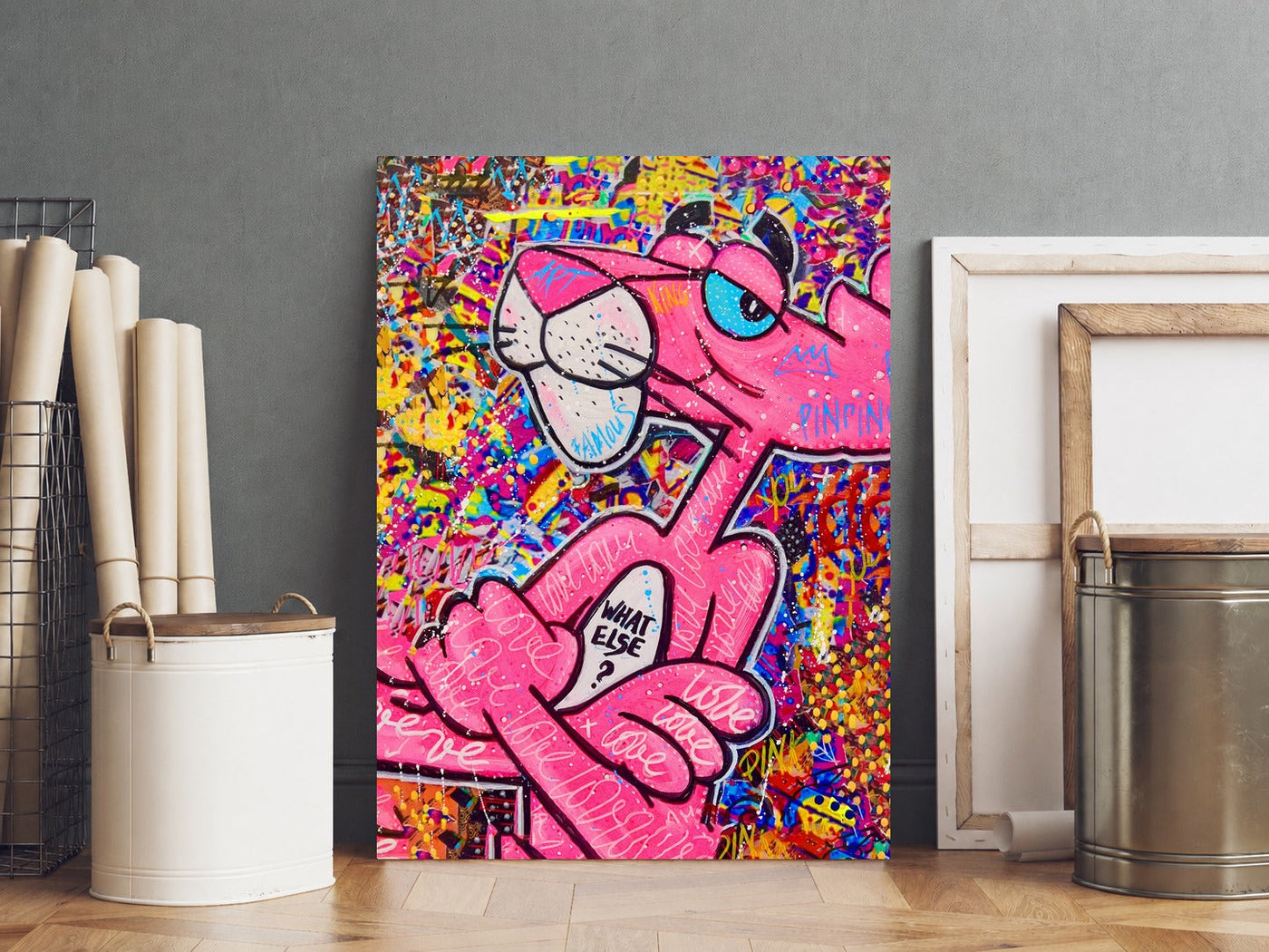 Pink Panther x Banksy