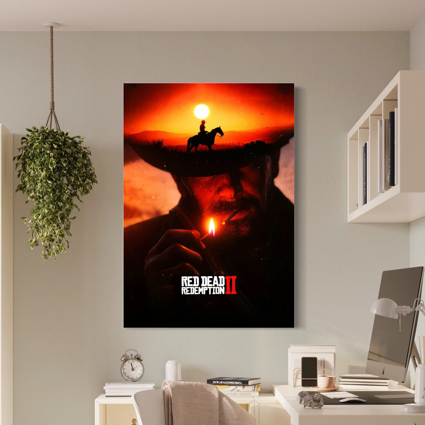 Red Dead Rédemption — sur le mur