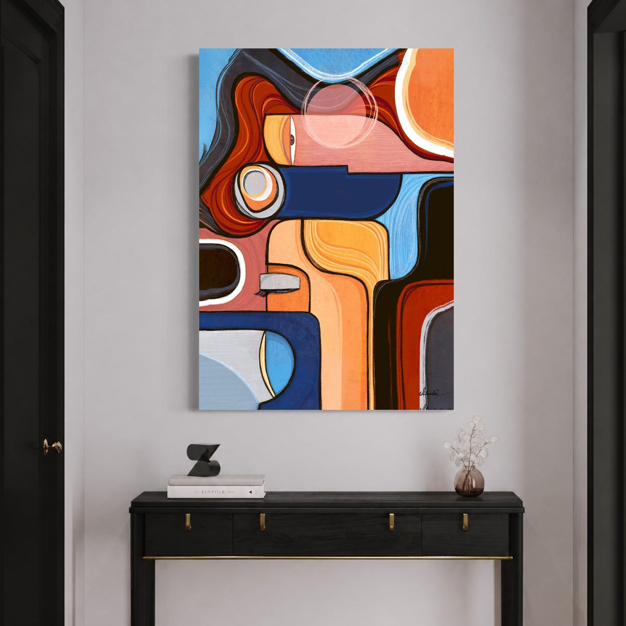 Reflet de l'Âme — sur le mur