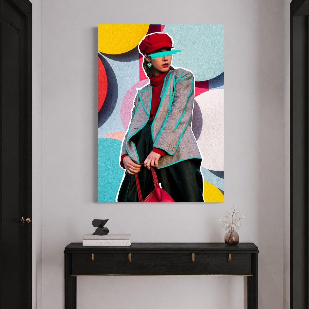 Retro Fashion Clash — sur le mur