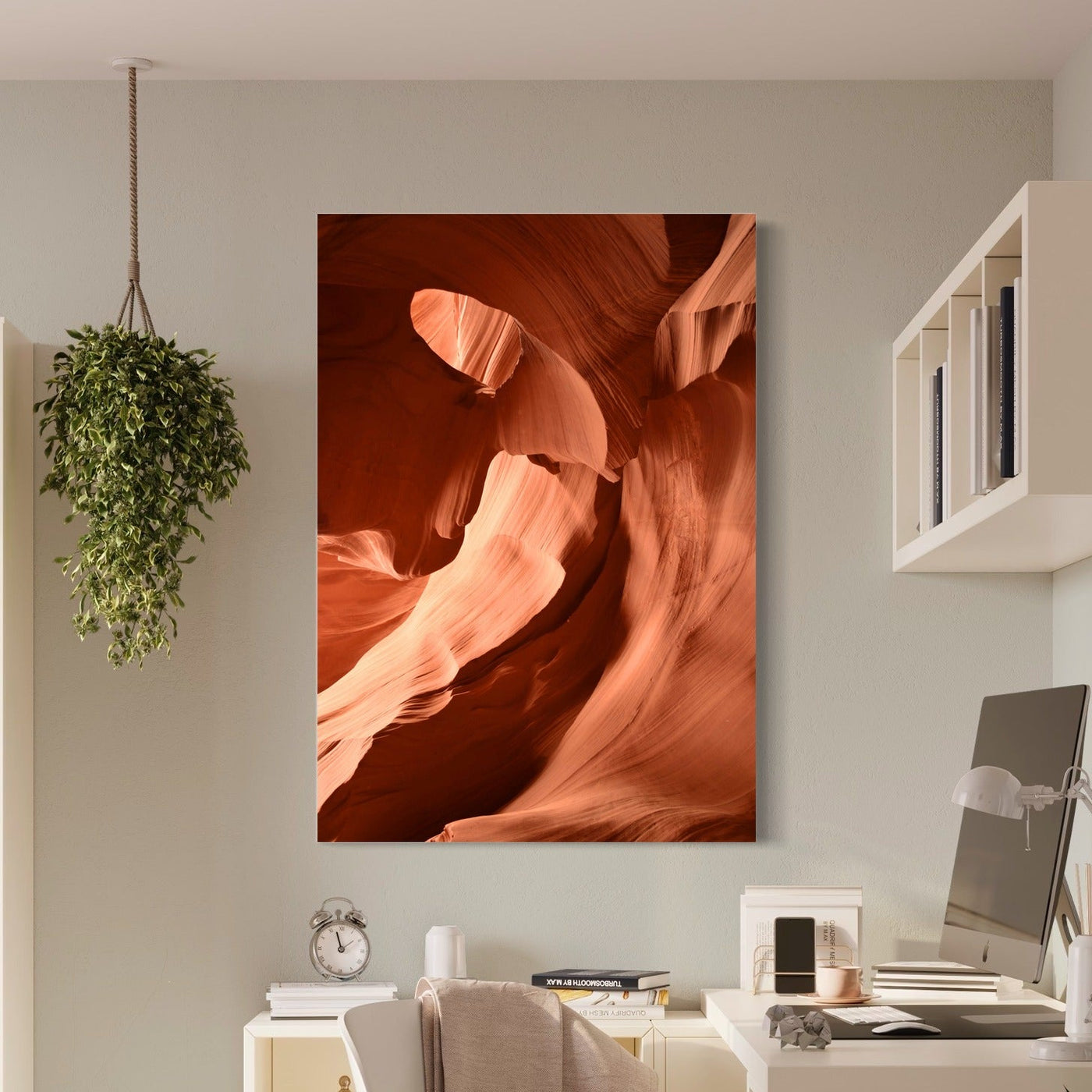 Le Canyon d'Antilope — sur le mur