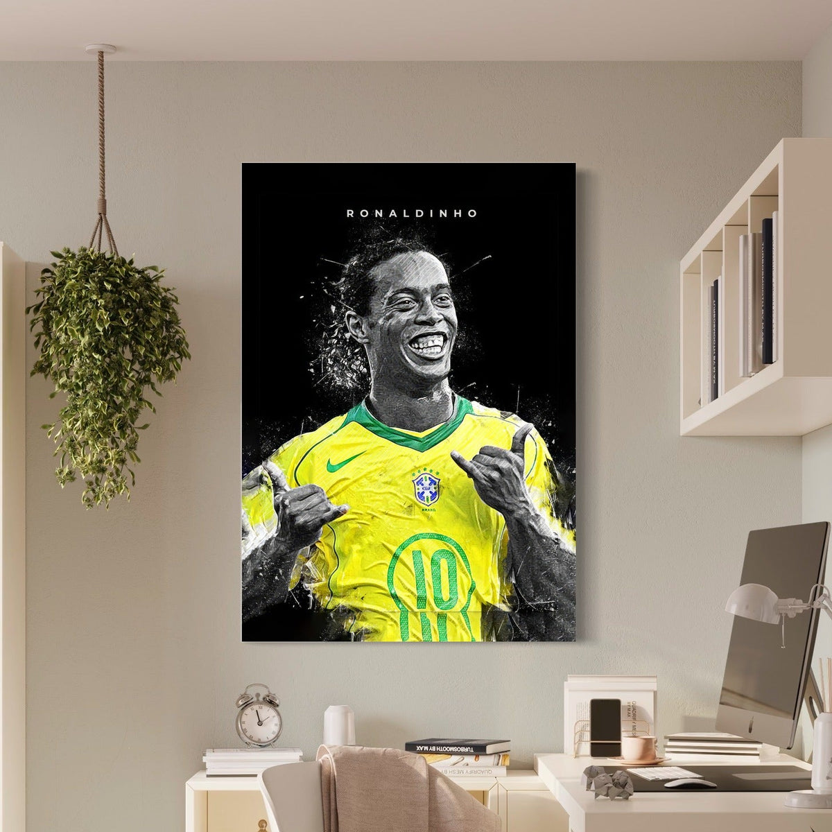 Le Magicien du Ballon — sur le mur