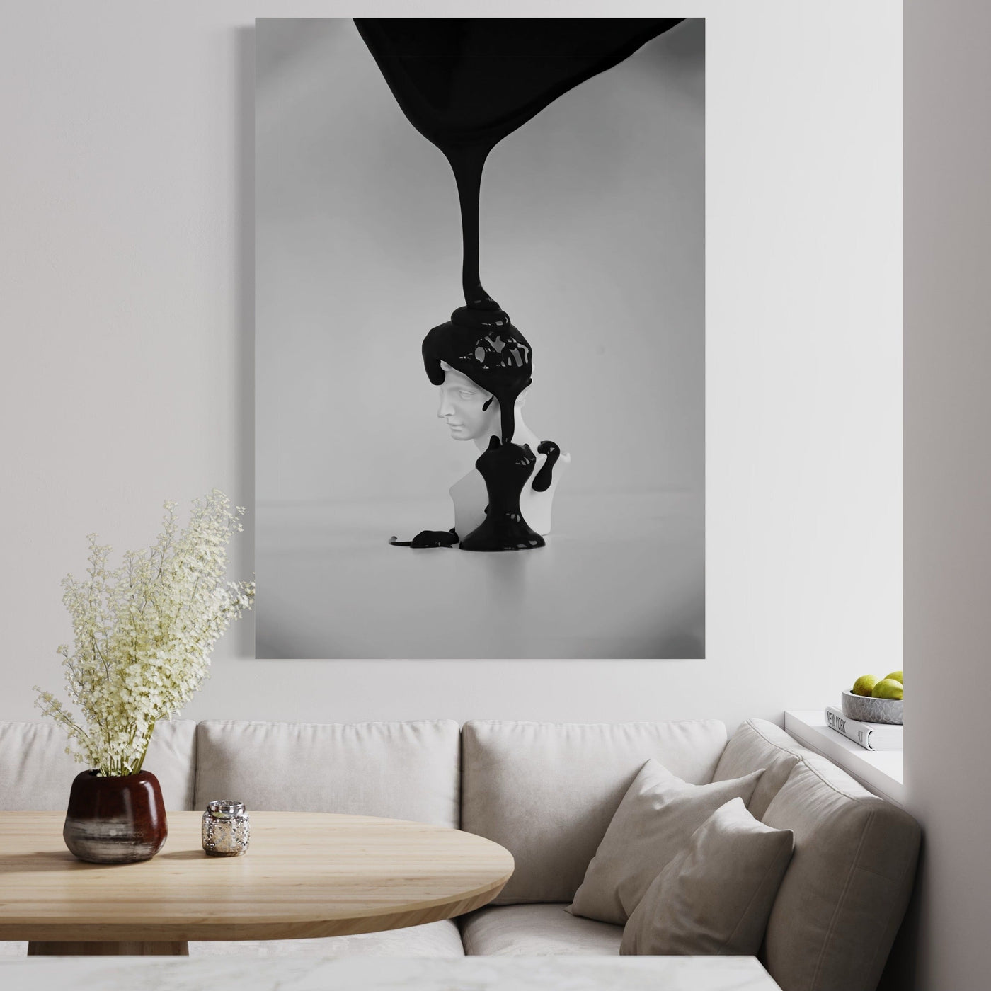Le Buste à l'Encre