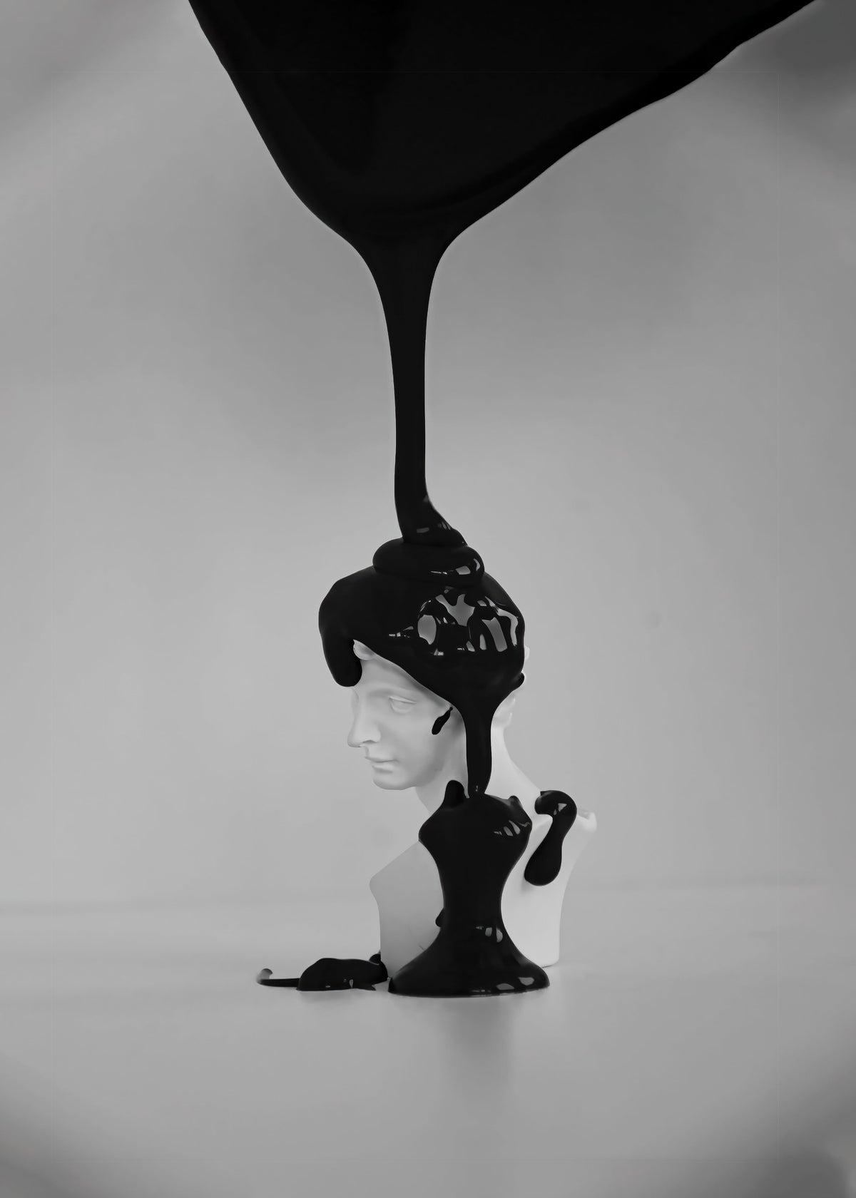 Le Buste à l'Encre