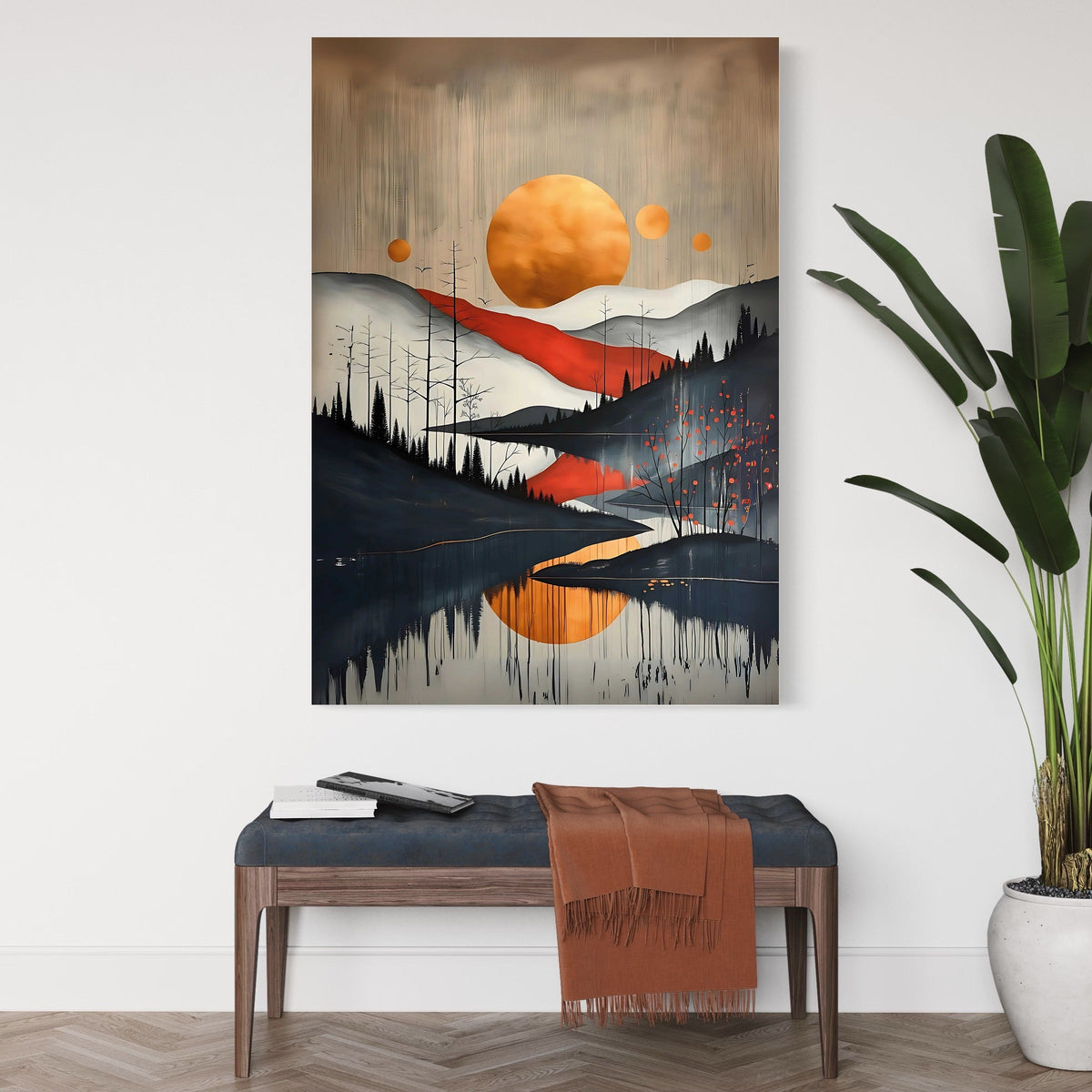 Coucher de Soleil Infini