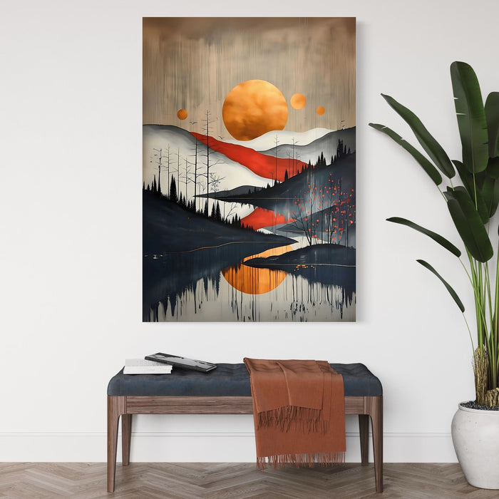 Coucher de Soleil Infini