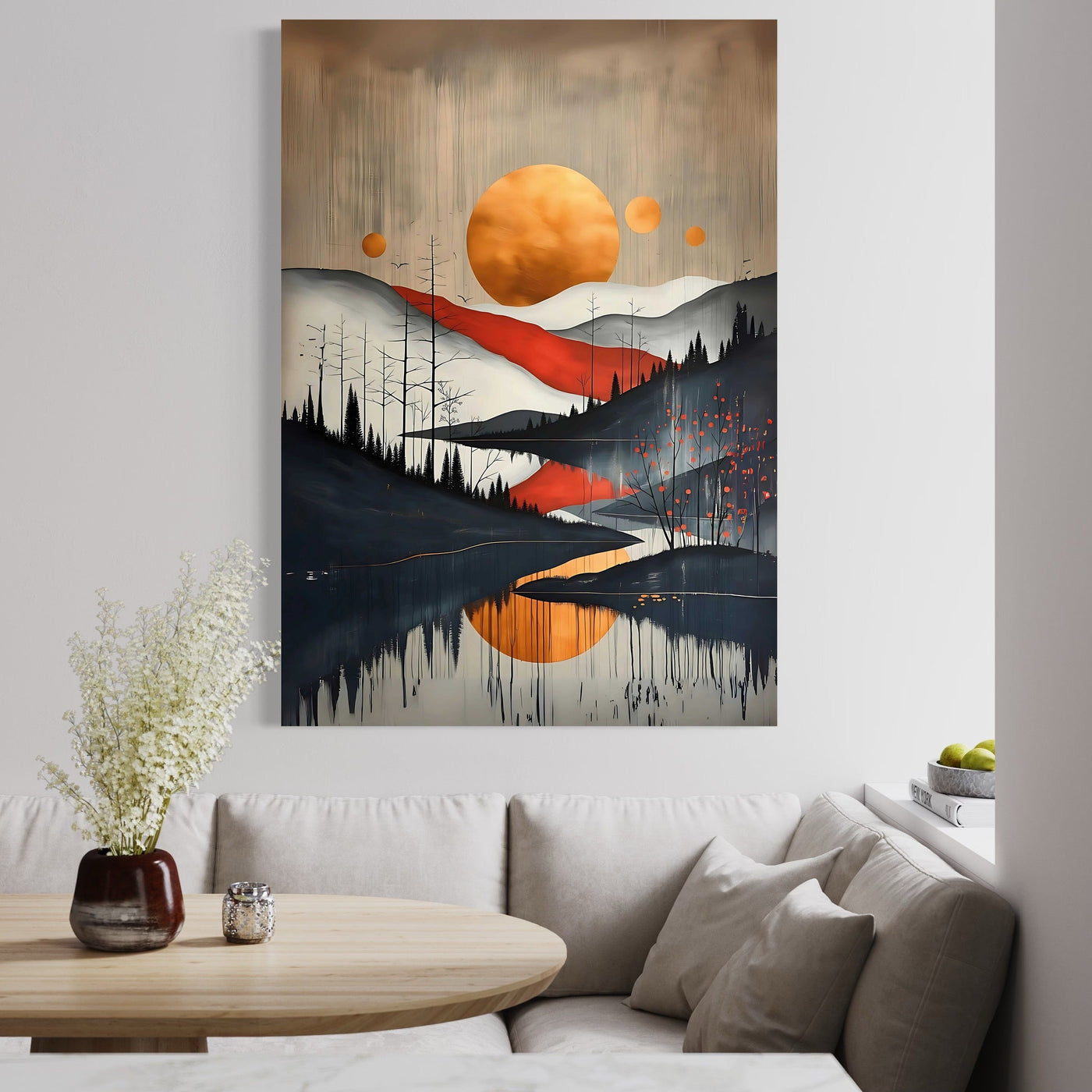 Coucher de Soleil Infini