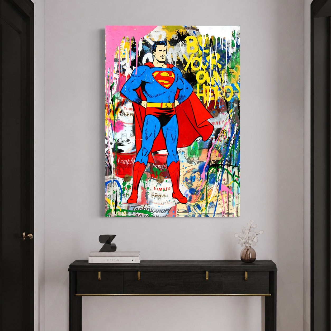 Superman — sur le mur