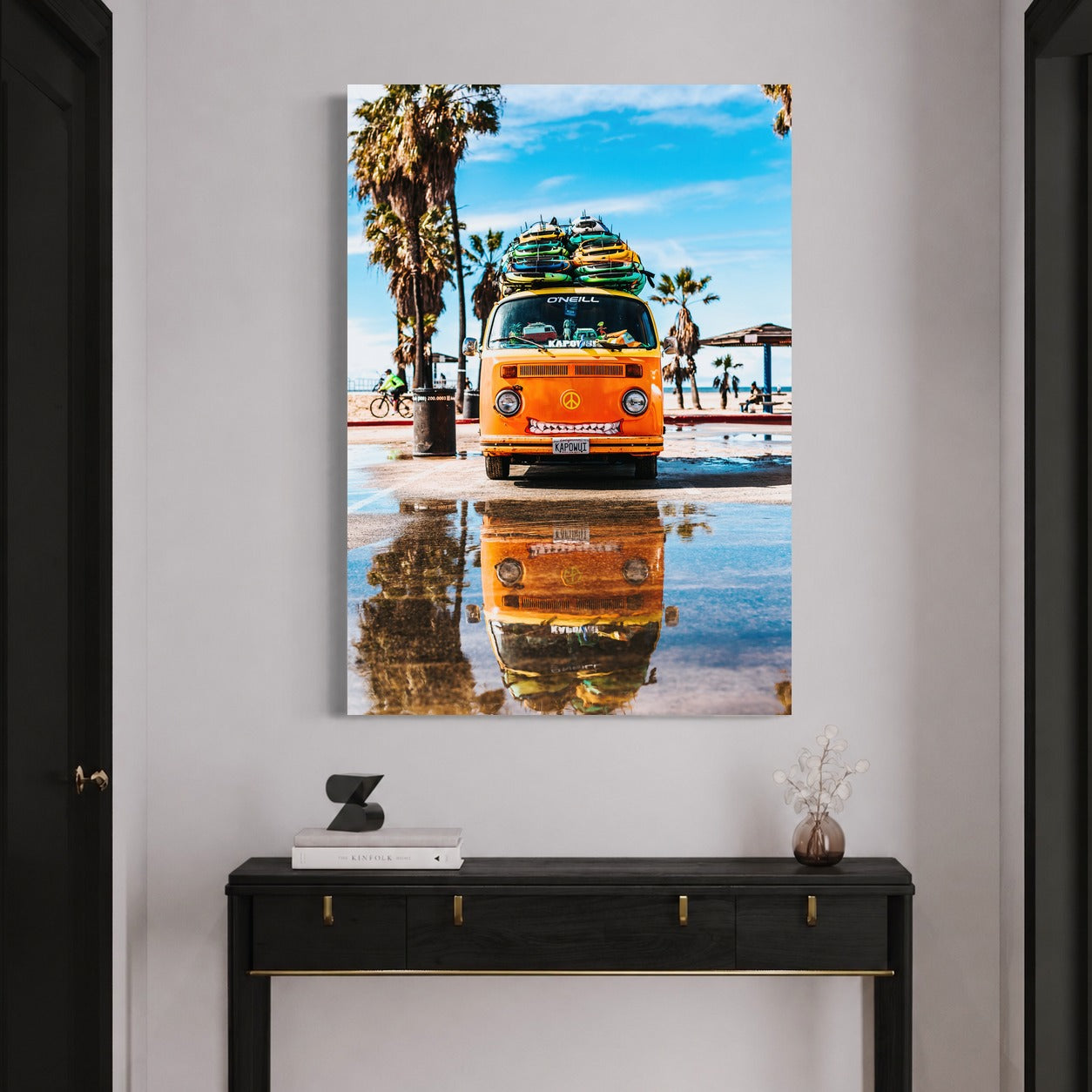 Surf & Route — sur le mur