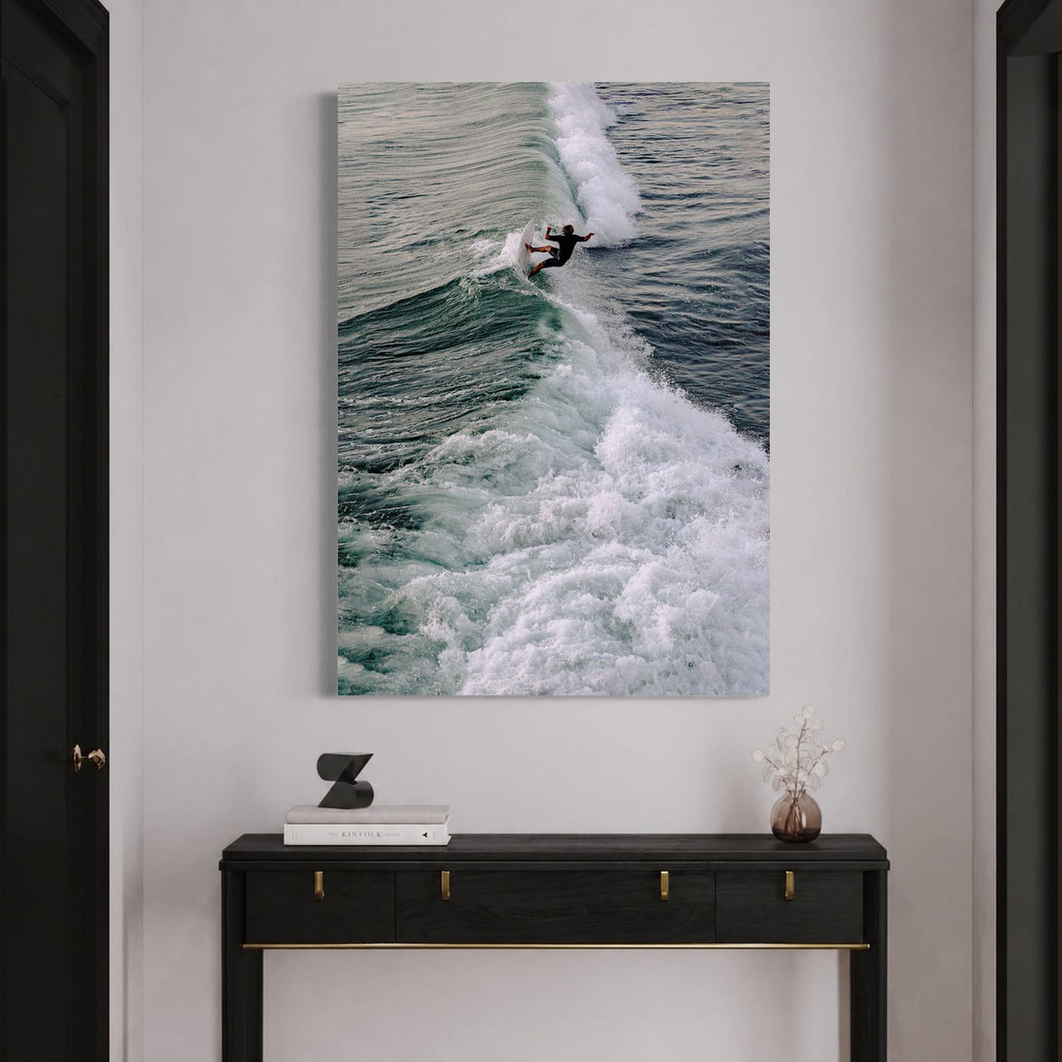 La Vague Parfaite — sur le mur