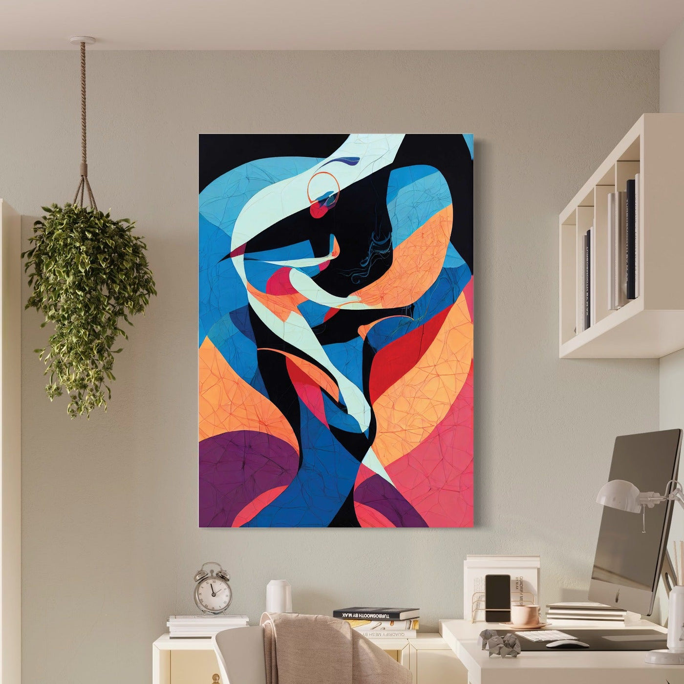 L'Âme en Mouvement — sur le mur