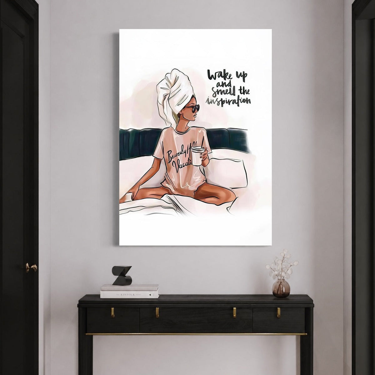 fashion girl — sur le mur