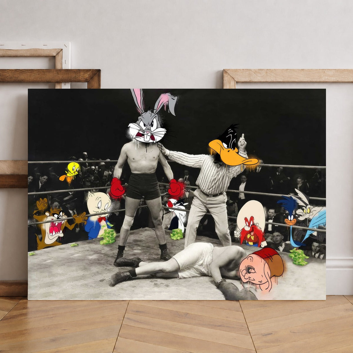 Loony Tunes — sur le mur