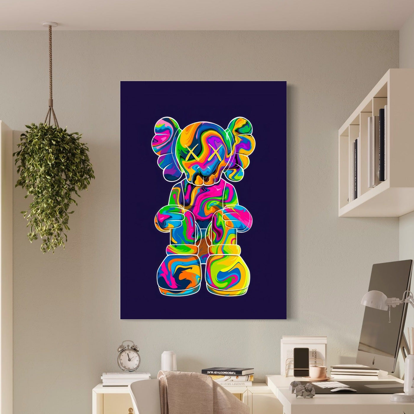 KAWS - colors — sur le mur
