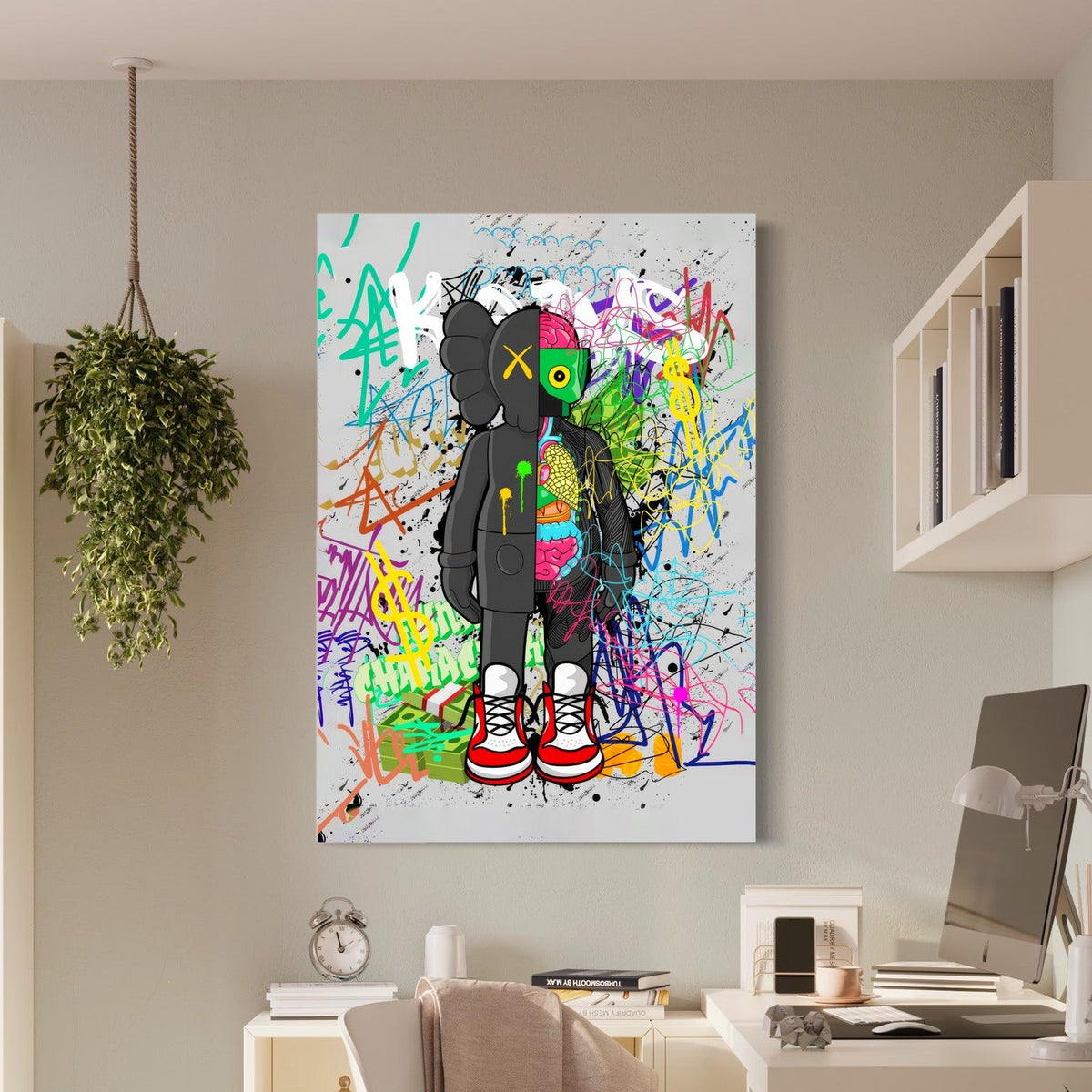 KAWS - Xray 3 — sur le mur