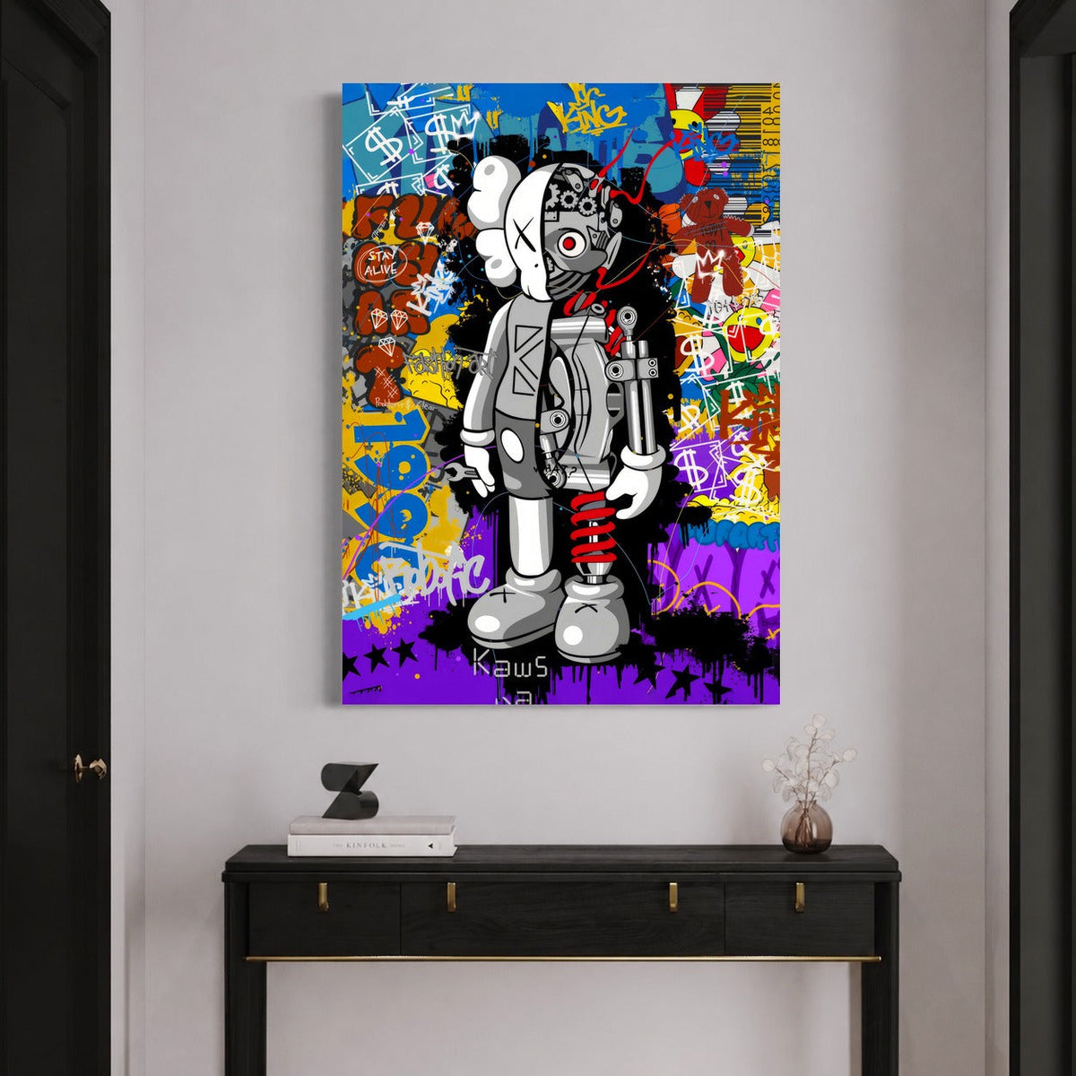 Le Garçon Robot — sur le mur