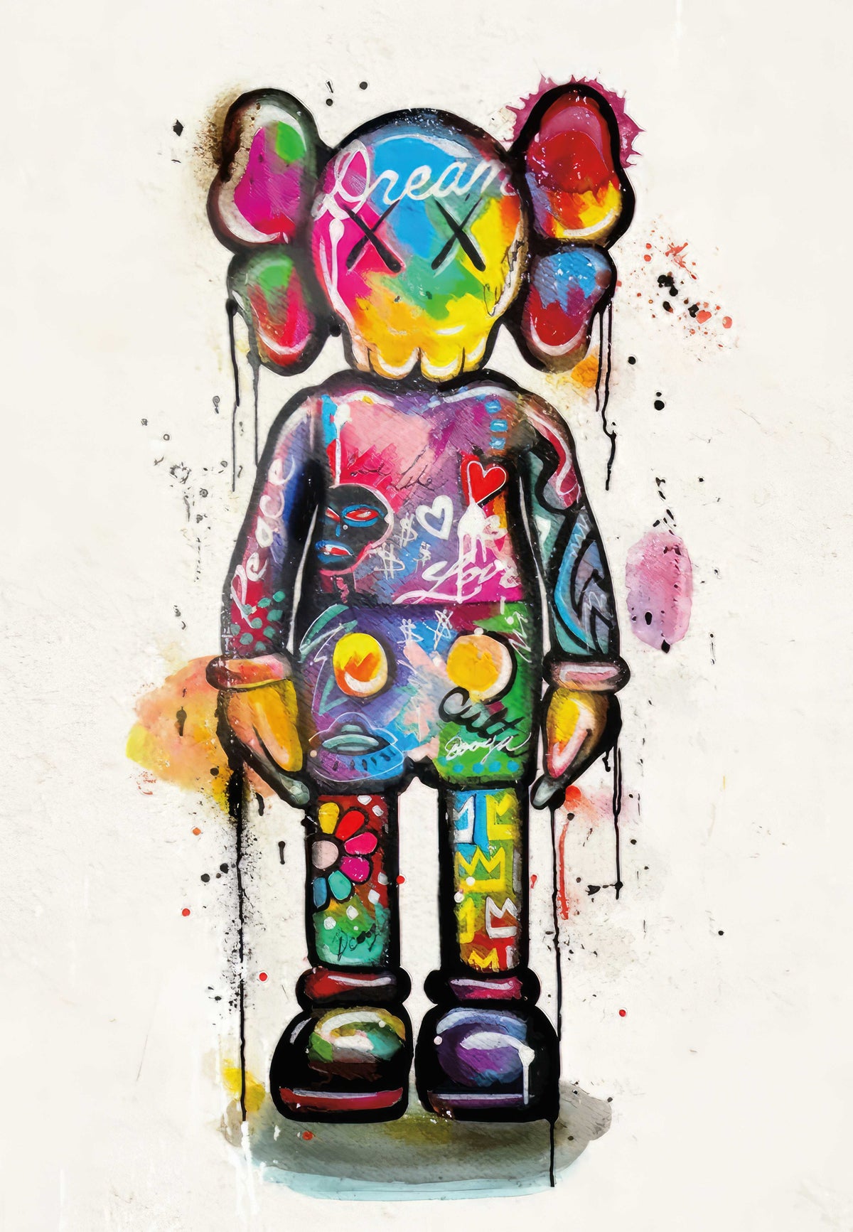 KAWS Graffiti