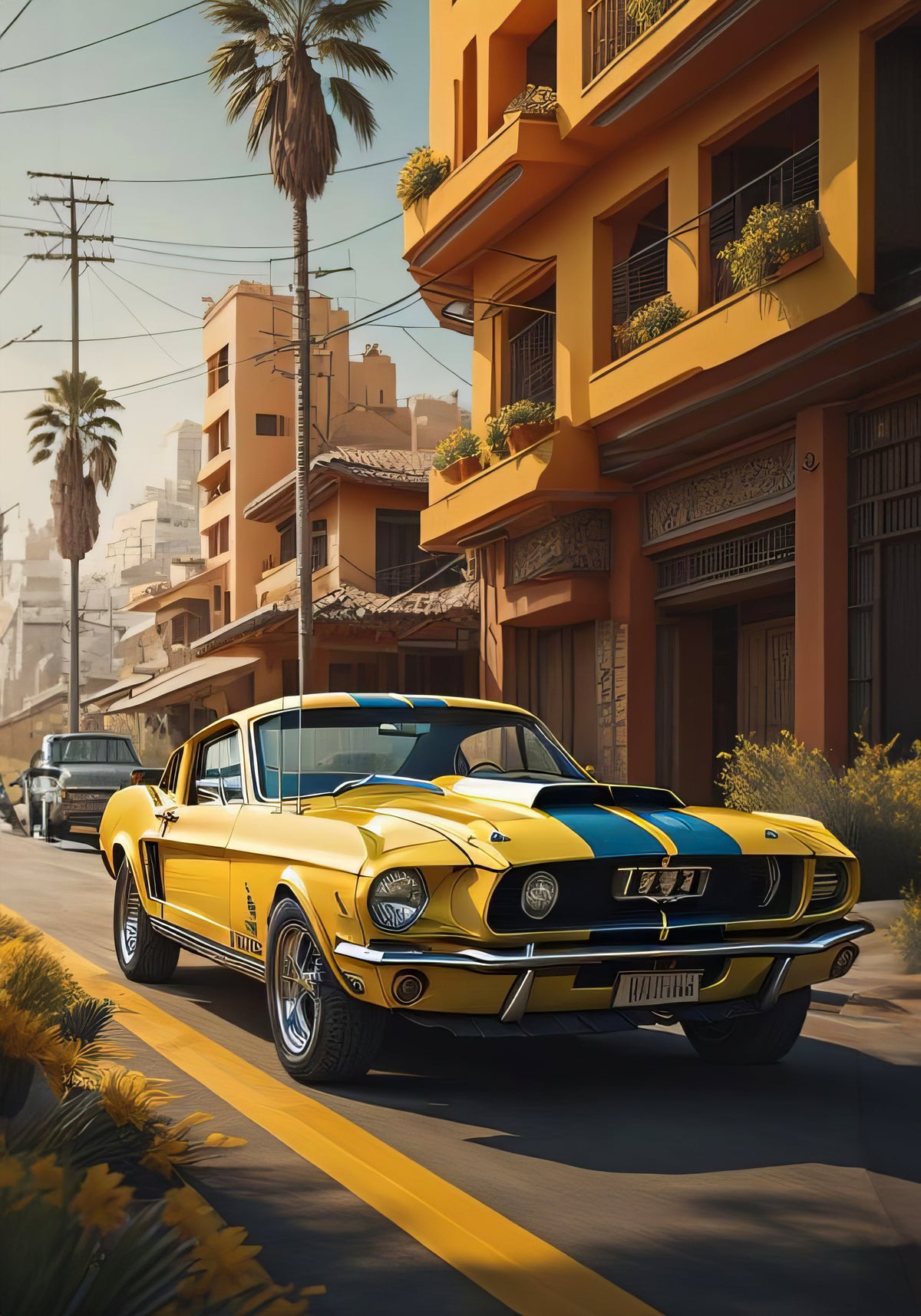 Yellow Car
